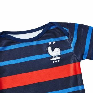 Body abbigliamento neonato squadra francese 2 stelle