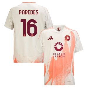 Maillot AS Roma Exterieur 2024 2025 Paredes
