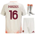Maillot Kit Enfant AS Roma Exterieur 2024 2025 Paredes