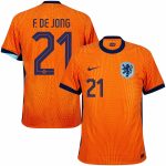 Maillot Pays Bas 2024 2025 Domicile De Jong