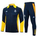 Survetement Real Madrid Veste 2024 2025 Bleu Jaune