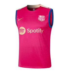 Debardeur Short Barca 2024 2025 Rouge Claire