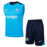 Debardeur Short Chelsea 2024 2025 Bleu Ciel