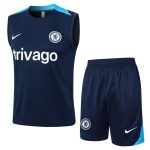 Debardeur Short Chelsea 2024 2025 Bleu Foncé
