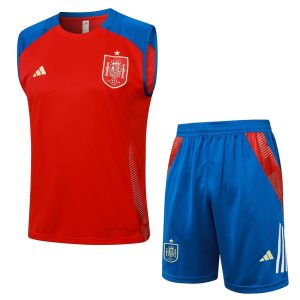 Debardeur Short Espagne 2024 2025 Rouge