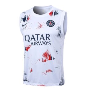 Debardeur Short PSG 2024 2025 Blanc