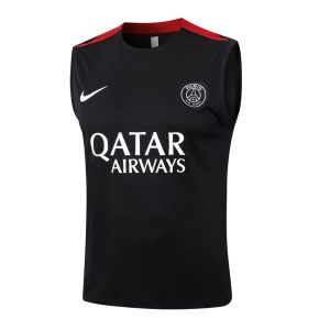 Debardeur Short PSG 2024 2025 Noir Foncé