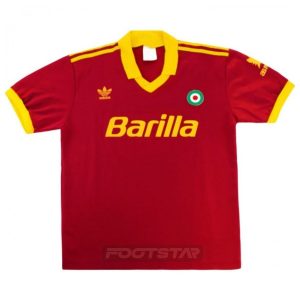 Maillot AS Roma Domicile 1991 1992