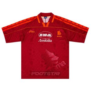 Maillot AS Roma Domicile 1995 1996