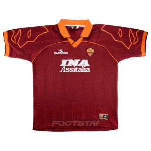 Maillot AS Roma Domicile 1999 2000