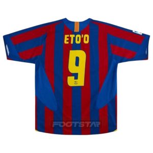 Maillot Barca Domicile 2005 2006 Etoo