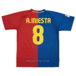 Maillot Barca Domicile 2008 2009 Iniesta
