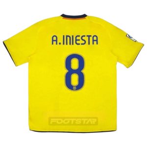 Maillot Barca Exterieur 2008 2009 Iniesta