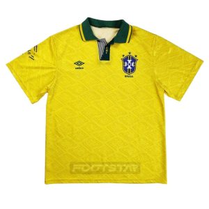 Maillot Bresil Domicile 1991