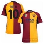Maillot Copa AS Roma Domicile 2001 2002 Totti