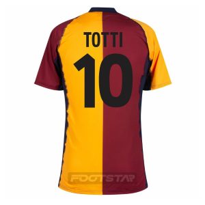 Maillot Copa AS Roma Domicile 2001 2002 Totti