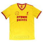 Maillot Liverpool Exterieur Jaune 1985 1986