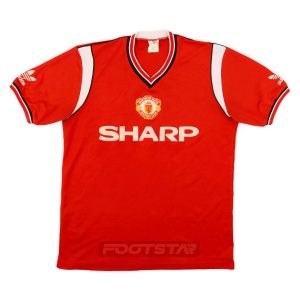 Maillot Manchester United Domicile 1984 1986