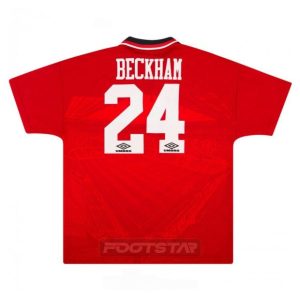 Maillot Manchester United Domicile 1994 1996 Beckham