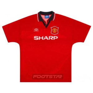 Maillot Manchester United Domicile 1994 1996 Cantona