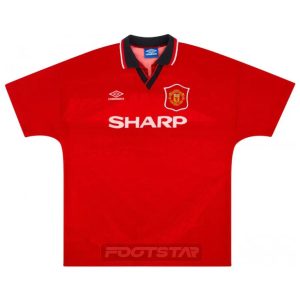 Maillot Manchester United Domicile 1994 1996 Keane