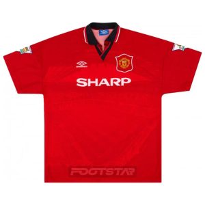 Maillot Manchester United Domicile 1994 1996 Scholes