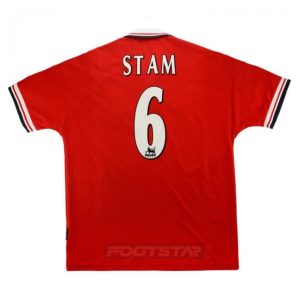 Maillot Manchester United Domicile 1998 2000 Stam