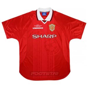 Maillot Manchester United Domicile 1999 2000 Beckham
