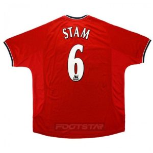 Maillot Manchester United Domicile 2000 2001 Stam