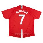 Maillot Manchester United Domicile 2007 2009 Ronaldo