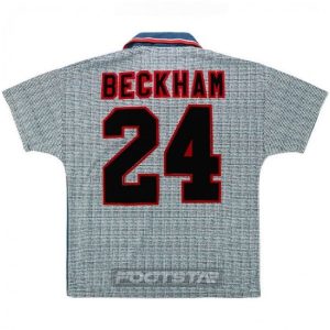 Maillot Manchester United Exterieur 1995 1996 Beckham