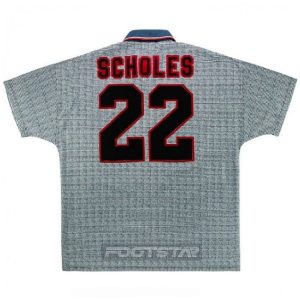 Maillot Manchester United Exterieur 1995 1996 Scholes