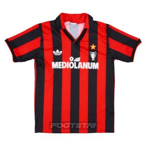 Maillot Milan AC Domicile 1990 1991