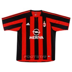 Maillot Milan AC Domicile 2003 2004 Cafu