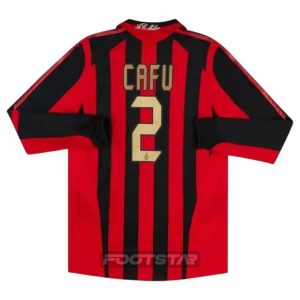 Maillot Milan AC Domicile 2005 2006 Cafu