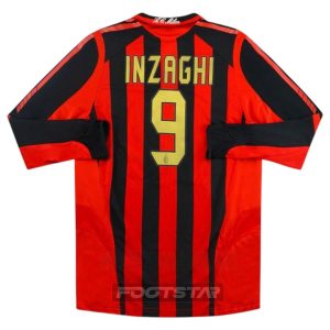 Maillot Milan AC Domicile 2005 2006 Inzaghi