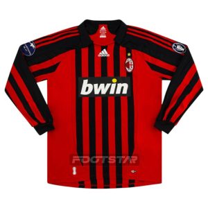 Maillot Milan AC Domicile 2007 2008 Pirlo