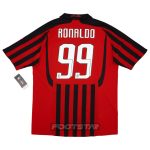Maillot Milan AC Domicile 2007 2008 Ronaldo