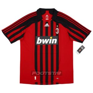Maillot Milan AC Domicile 2007 2008 Ronaldo