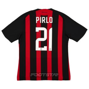 Maillot Milan AC Domicile 2008 2009 Pirlo