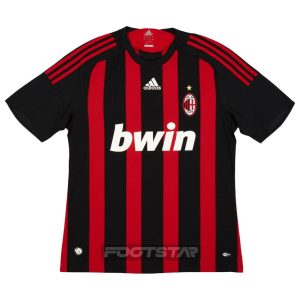 Maillot Milan AC Domicile 2008 2009 Pirlo