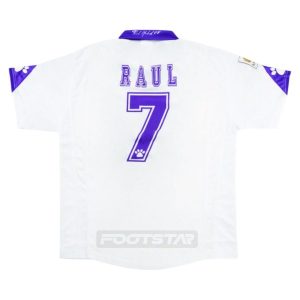 Maillot Real Madrid Domicile 1997 1998 Raul