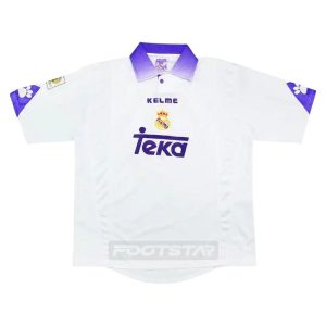 Maillot Real Madrid Domicile 1997 1998 Raul
