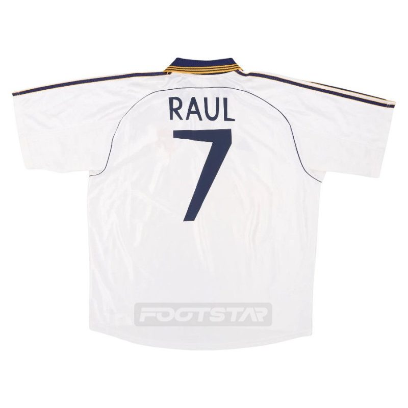 Maillot Real Madrid Domicile 1998 2000 Raul | Soccer Dealer