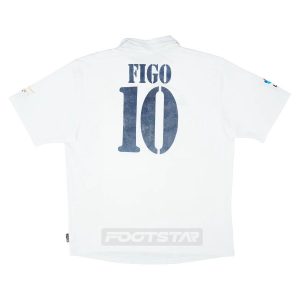 Maillot Real Madrid Domicile 2000 2001 Figo