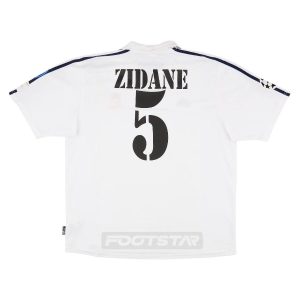Maillot Real Madrid Domicile 2001 2002 Zidane