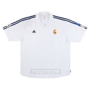 Maillot Real Madrid Domicile 2001 2002 Zidane