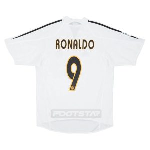 Maillot Real Madrid Domicile 2004 2005 Ronaldo