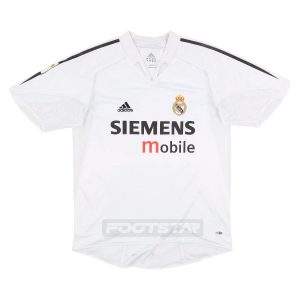Maillot Real Madrid Domicile 2004 2005 Zidane