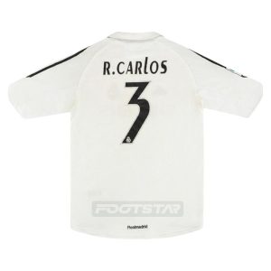 Maillot Real Madrid Domicile 2005 2006 R. Carlos